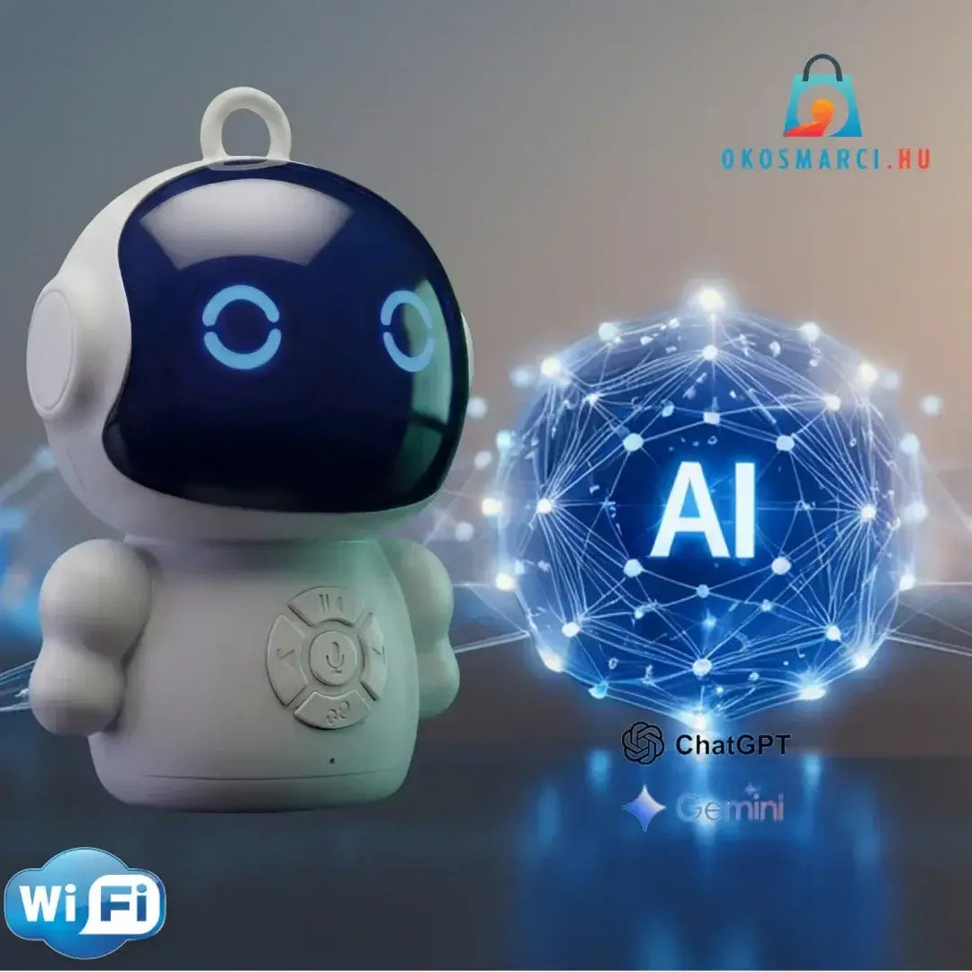 Okosmarci AI Robot ChatGPT, Gemini